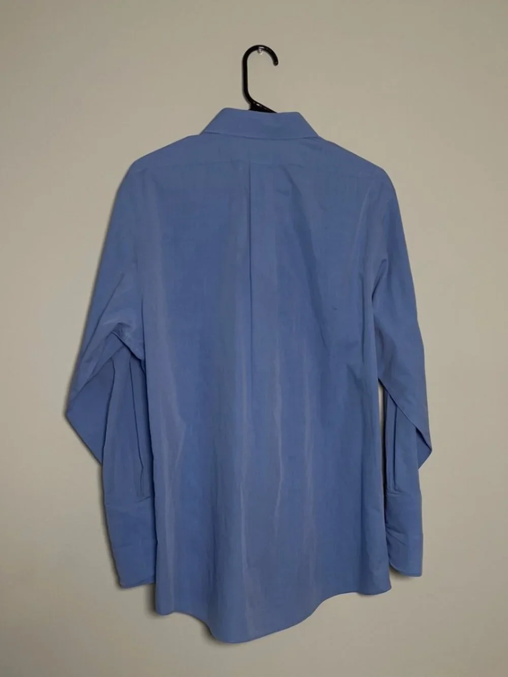 Banana Republic Slim Fit Men's French Blue Dress Shirt M 15-15.5 Long Sleeve